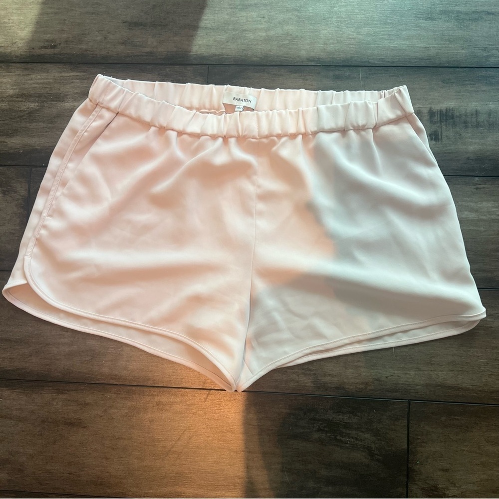 Aritzia Babaton Pink Shorts